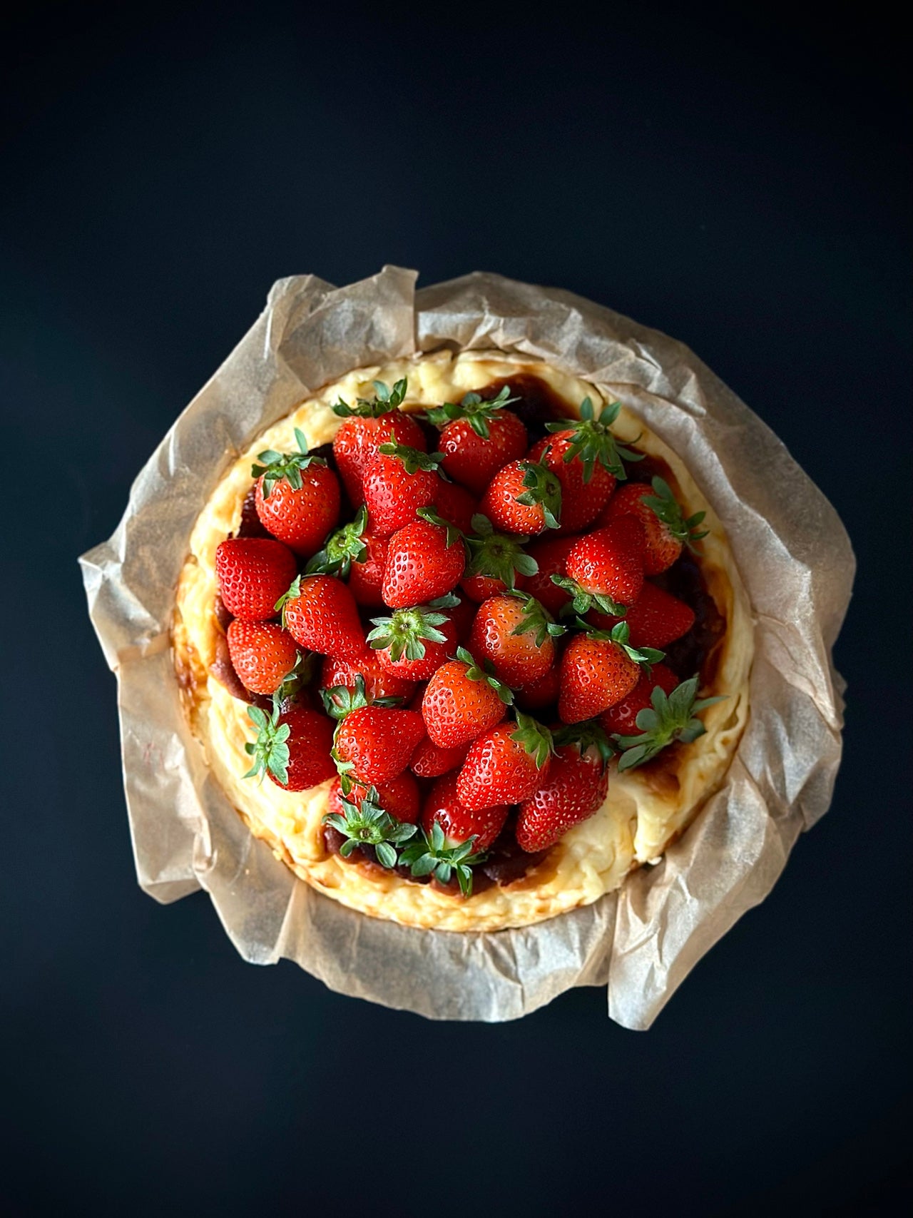 Baskijski | Karmelizowany sernik baskijski