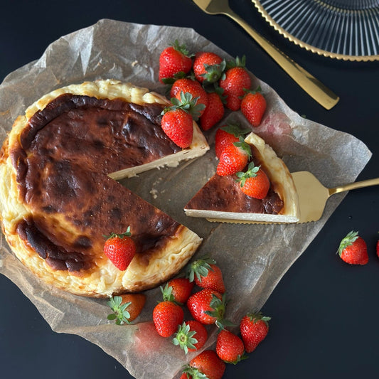 Baskijski | Karmelizowany sernik baskijski