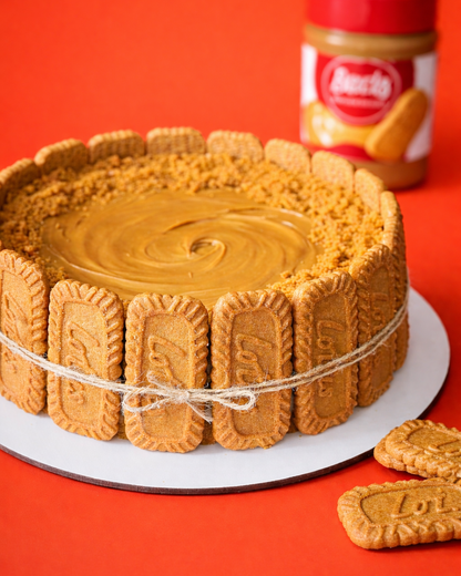 Sernik Lotus Biscoff | Krem ciasteczkowy Lotus