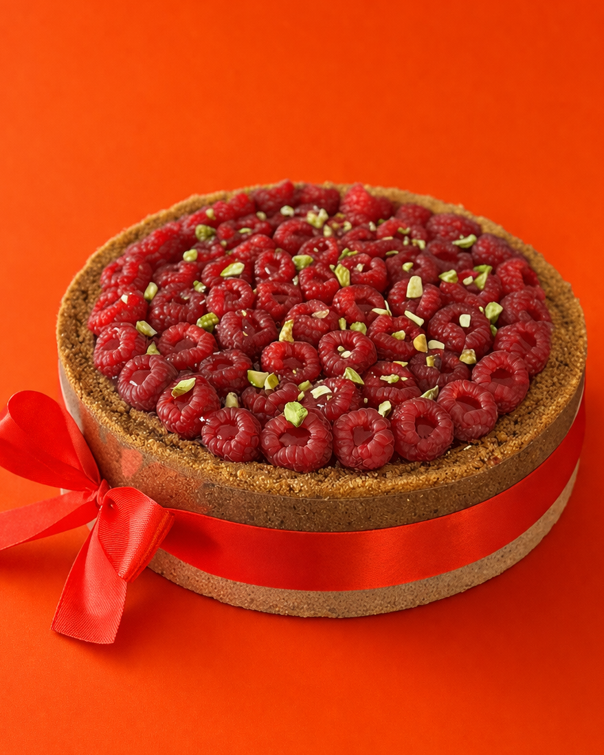 Pistachio Raspberry Cheesecake | The perfect balance of flavor