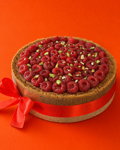 Pistachio Raspberry Cheesecake | The perfect balance of flavor