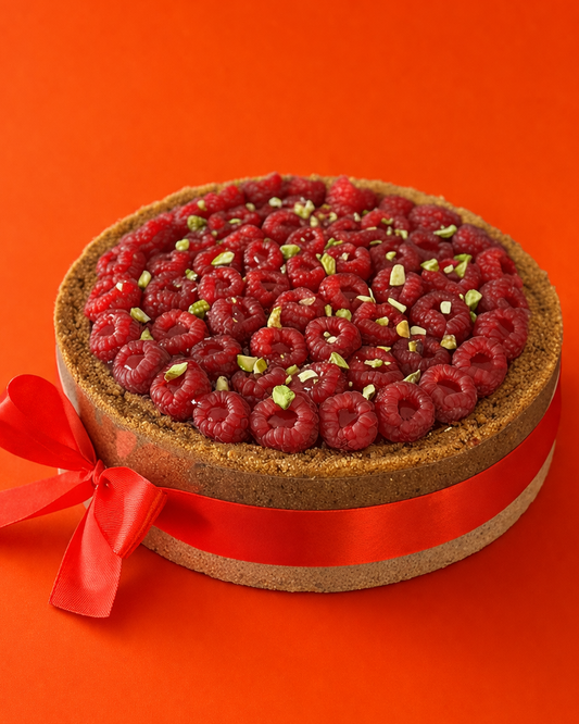 Pistachio Raspberry Cheesecake | The perfect balance of flavor
